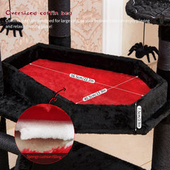 YARUOMY kraft-twine wrapped scratching posts, durable scratch surface with neat look