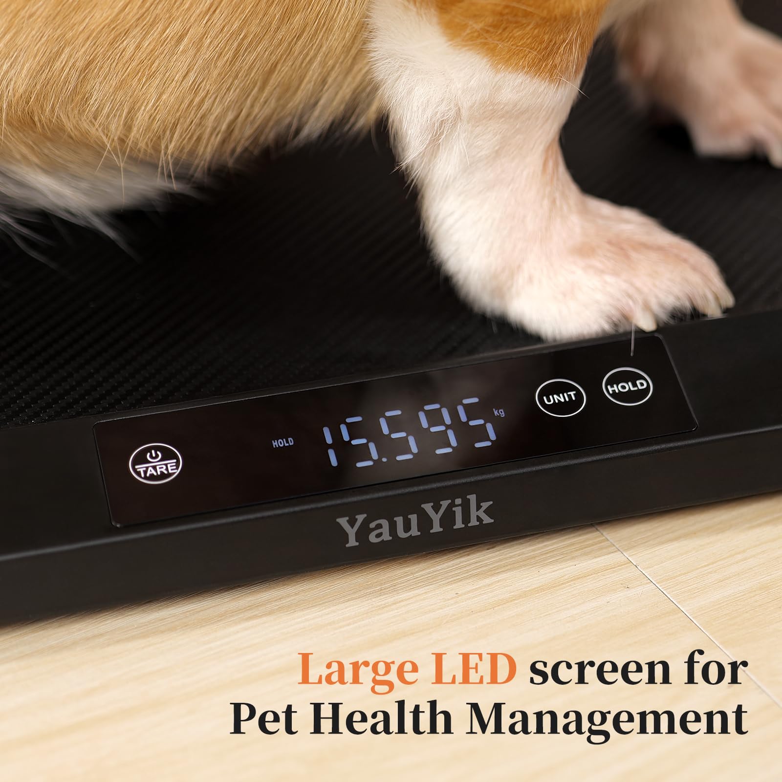 YauYik scale with multi-unit display for g kg oz lb