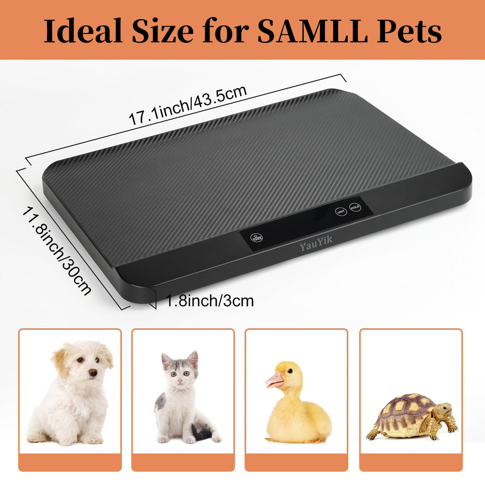 YauYik pet scale measures up to 40kg for small animals