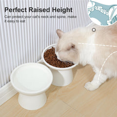 YauYik whisker-friendly wide bowl emphasizes comfortable feeding without whisker touch.