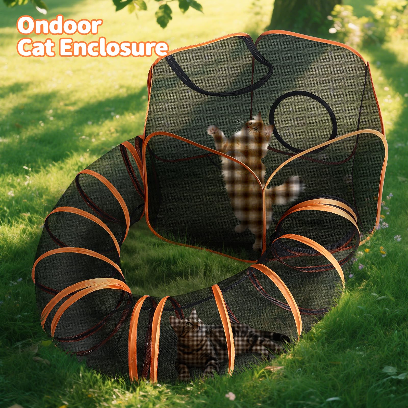 YAVAYI waterproof fabric keeps the enclosure durable during sun, rain, and outdoor use.