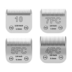 YAZIYIR dog grooming blades kit 1/16 inch for precise, smooth cutting.