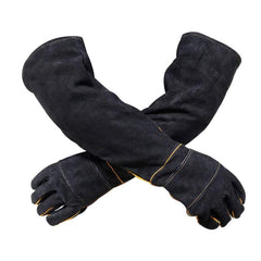 YBB anti-bite gloves with leather coverage protect hands during pet handling and play.