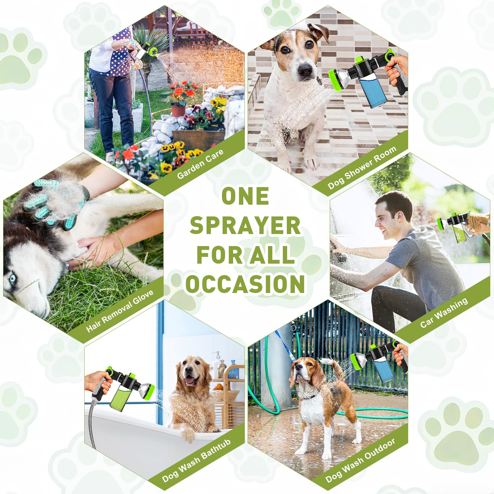 YCCOKJJ garden use capability supports car washing and yard cleanup.