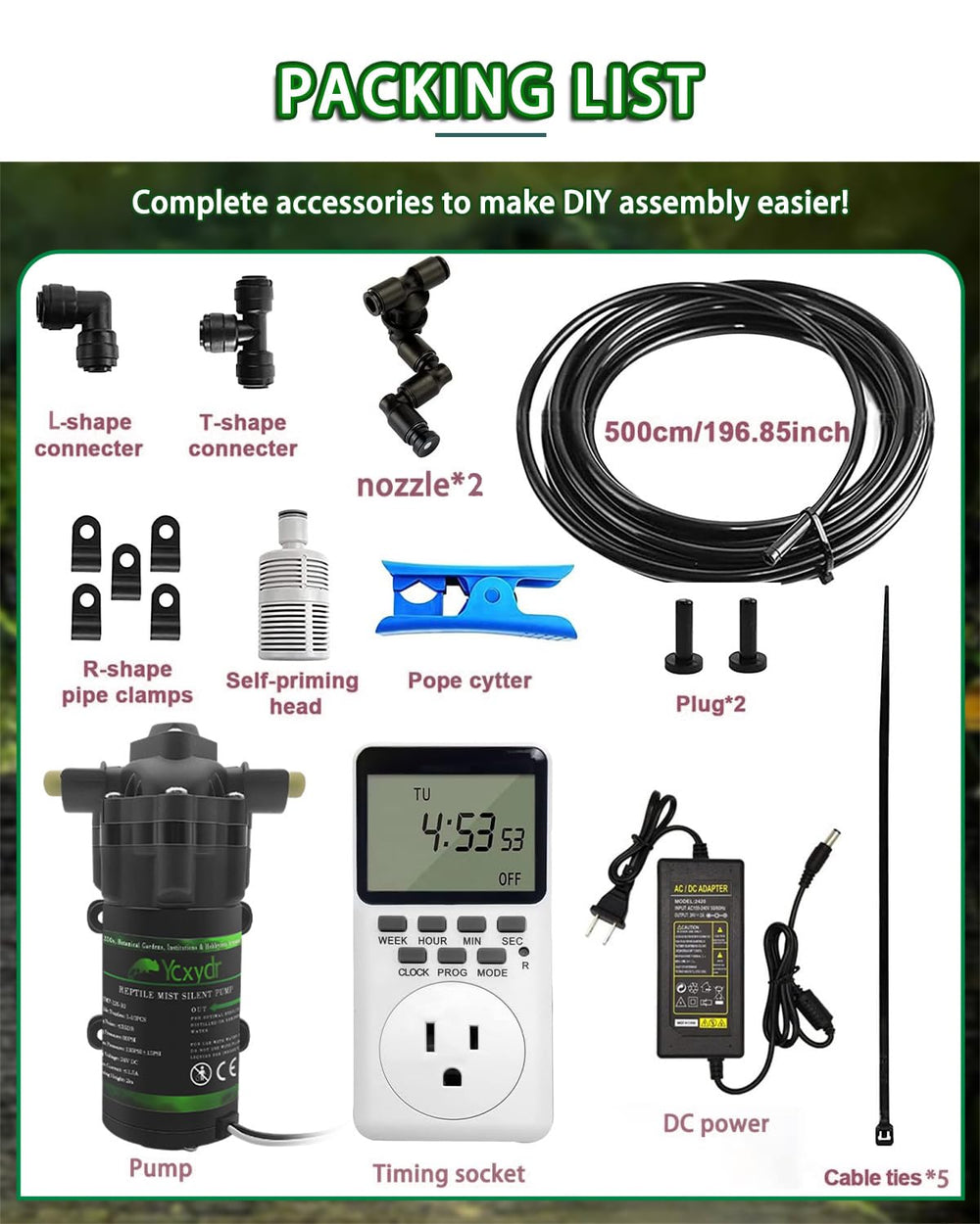 Ycxydr extendable nozzle system illustrating scalability to ten nozzles
