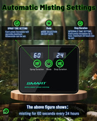 Ycxydr reptile misting system timer LED displays easy automation