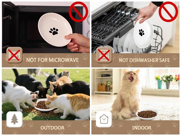 YEAHGO 8-pack bowls suit meals, water, or snacks for several pets.