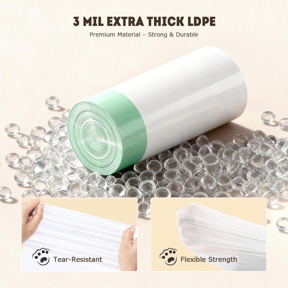 YEAHGO odor-lock drawstring seals in litter box odors for cleaner spaces.