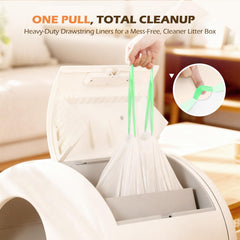 YEAHGO pre-separated liners enable quick, no-fray setup and easy access.