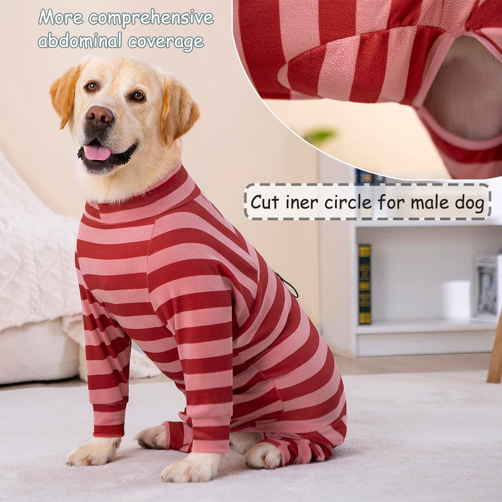 Yeapeeto available xl-7xl dog pajamas fit large and medium dogs comfortably.