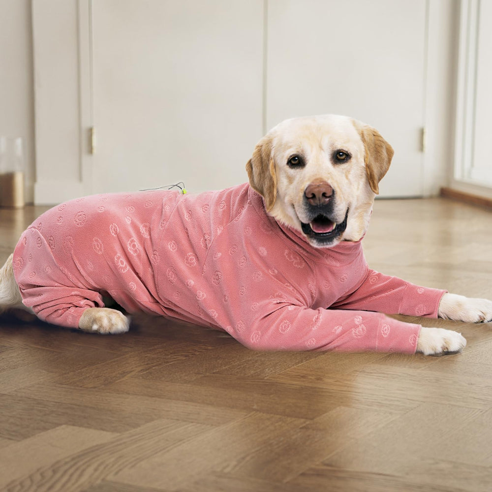 Yeapeeto dog coat embossed pattern adds adorable texture and visual appeal
