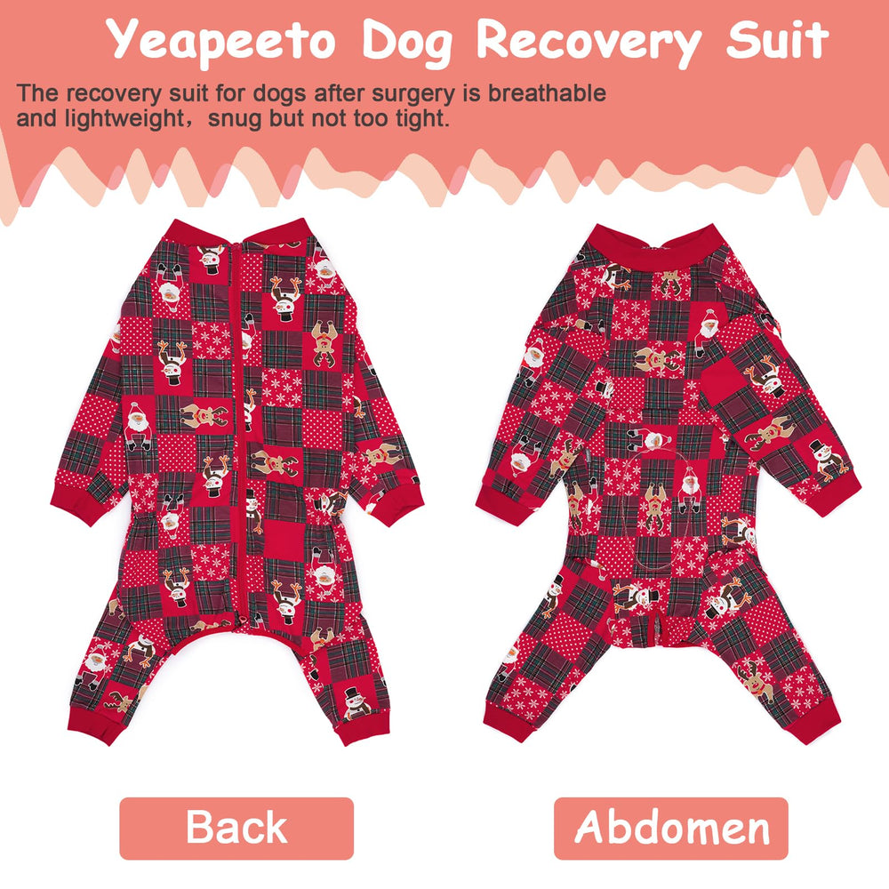 Yeapeeto dog recovery-suit cone-alternative supports comfortable wear without a cone