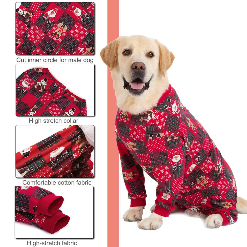 Yeapeeto Dog Onesie worn as full-body pajamas for daily wear.