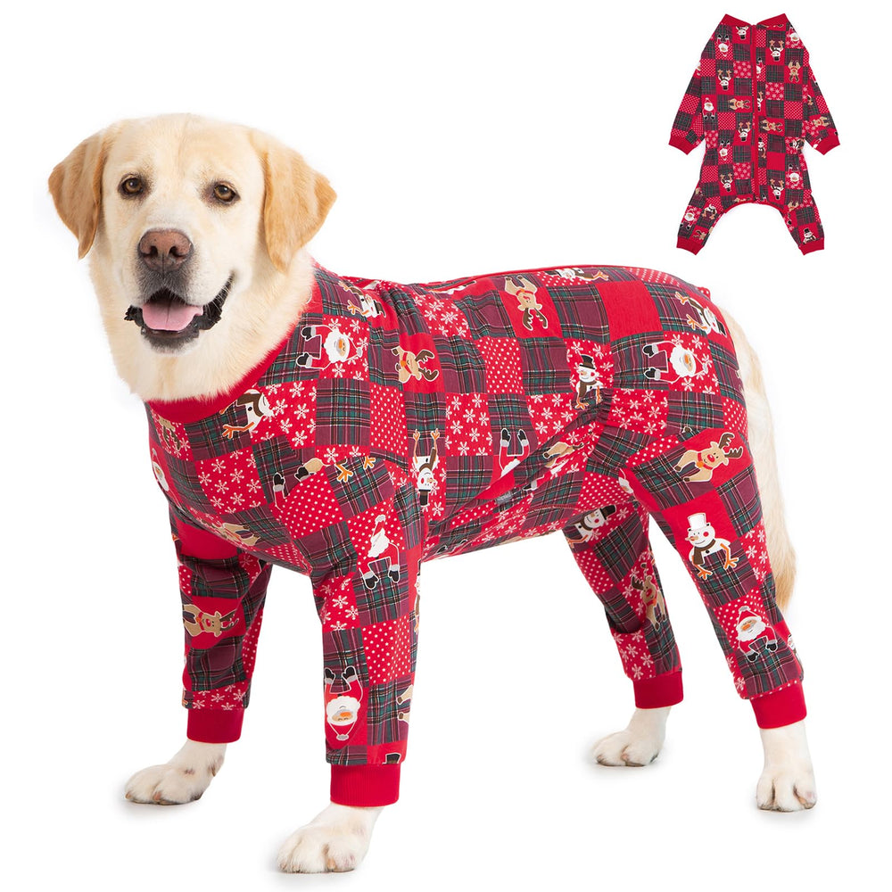Yeapeeto Dog Onesie shows full coverage for wound protection and comfort.