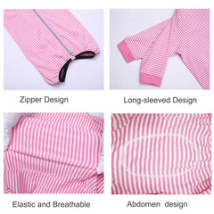 Breathable cotton-spandex close-up for comfort on Yeapeeto dog onesie