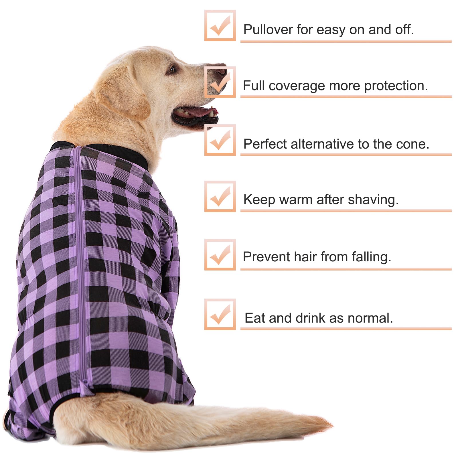 Yeapeeto dog recovery suit wearability across seasons keeps pets comfortable