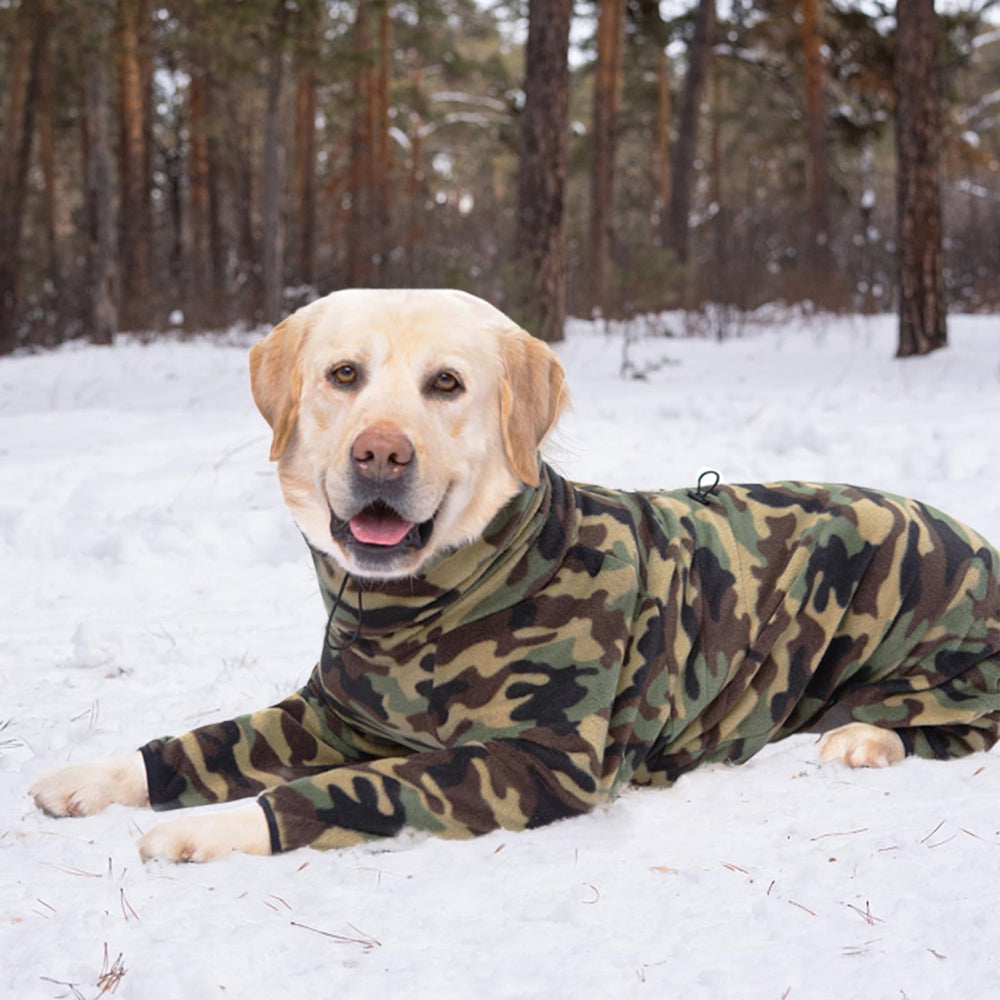 Yeapeeto dog winter coat camouflage style adds fashionable winter wear for dogs
