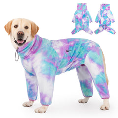 Yeapeeto dog winter coat fleece-fabric keeps dog warm on cold walks.