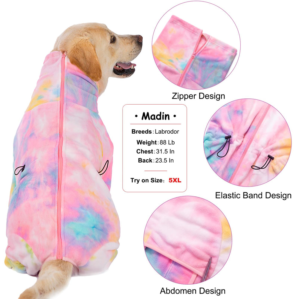 Yeapeeto dog winter coat warm fleece fabric provides cozy warmth on chilly walks