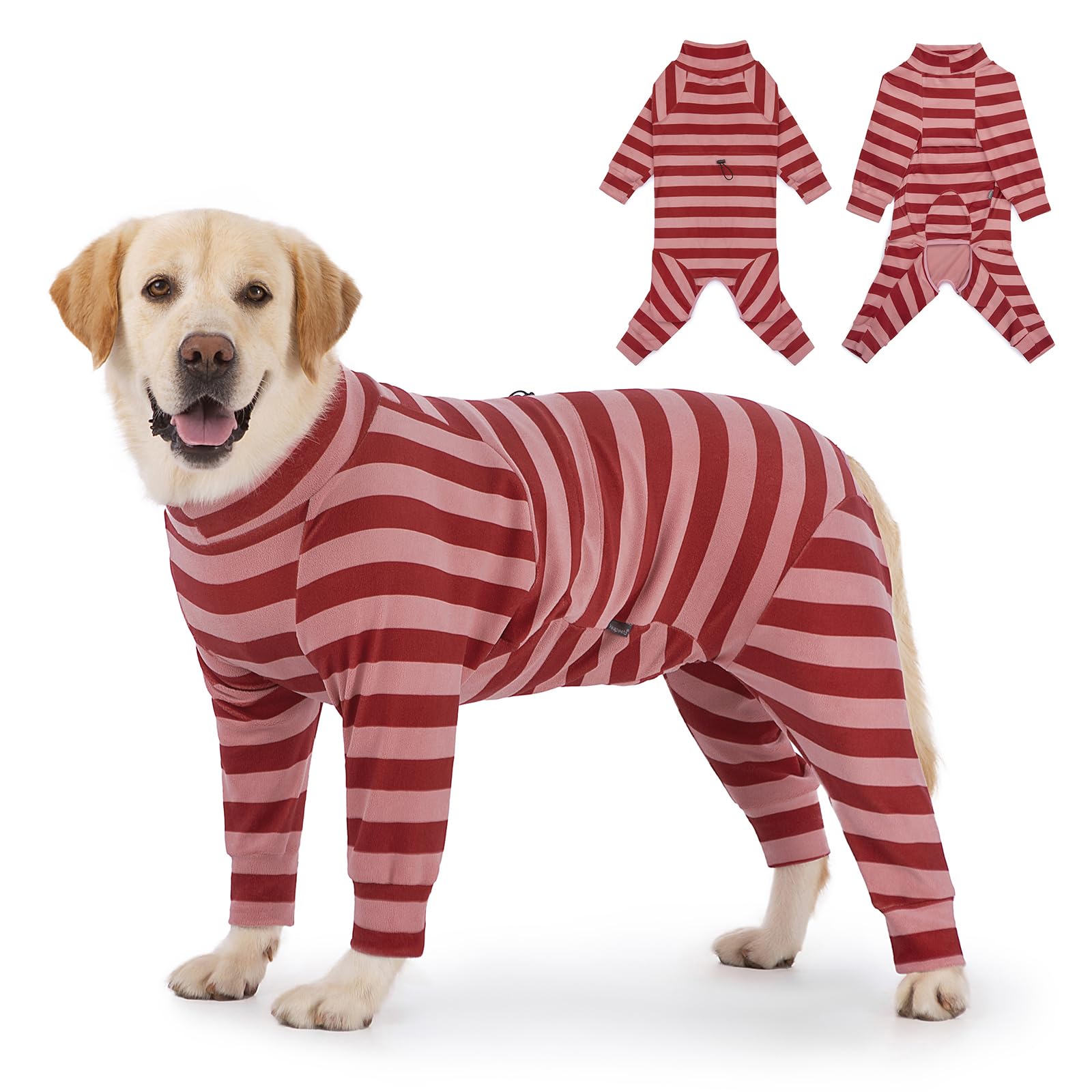 Yeapeeto warm lightweight polar fleece dog coat keeps dogs cozy on cold walks.