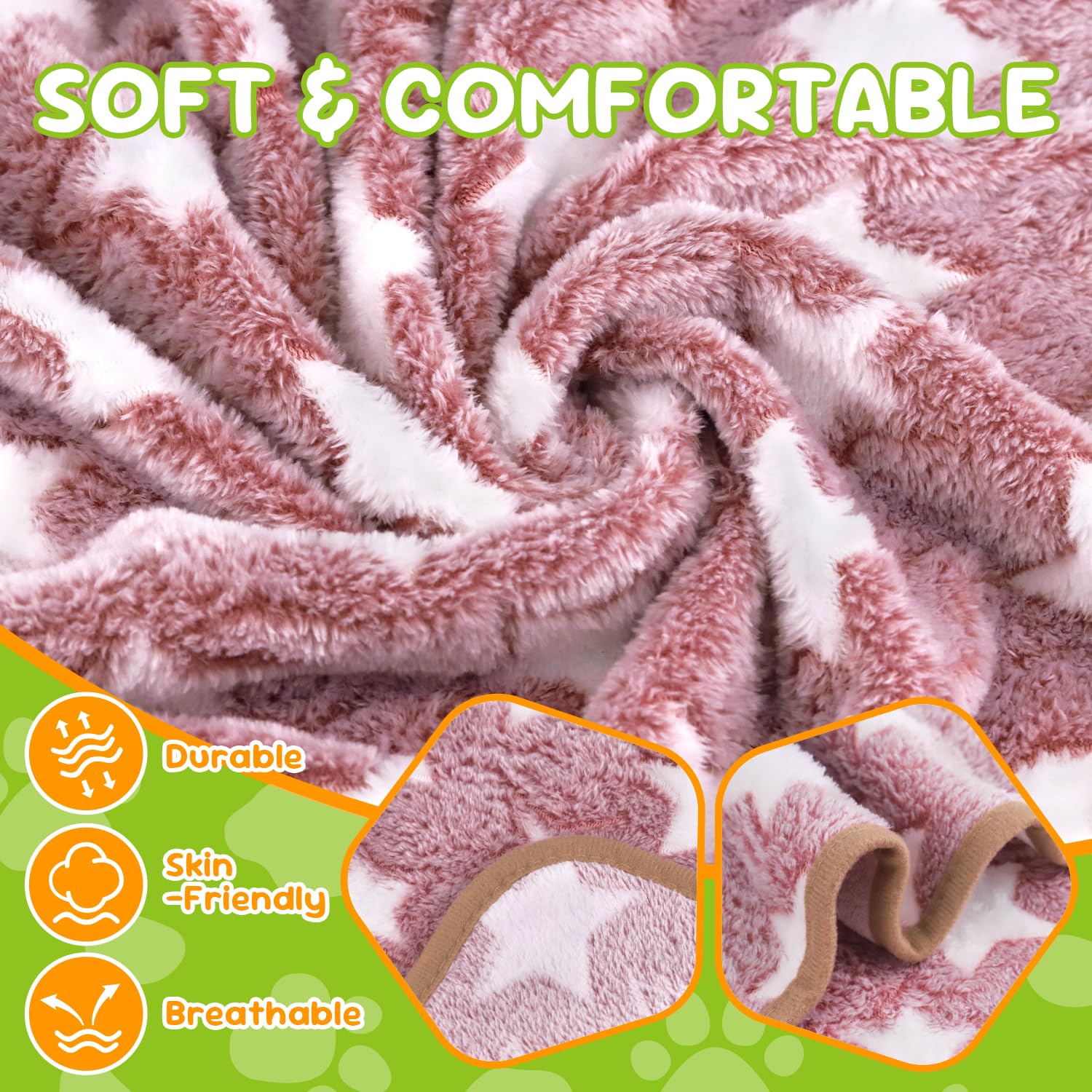 YedsIntu dog blanket shown as a cozy mat for pets