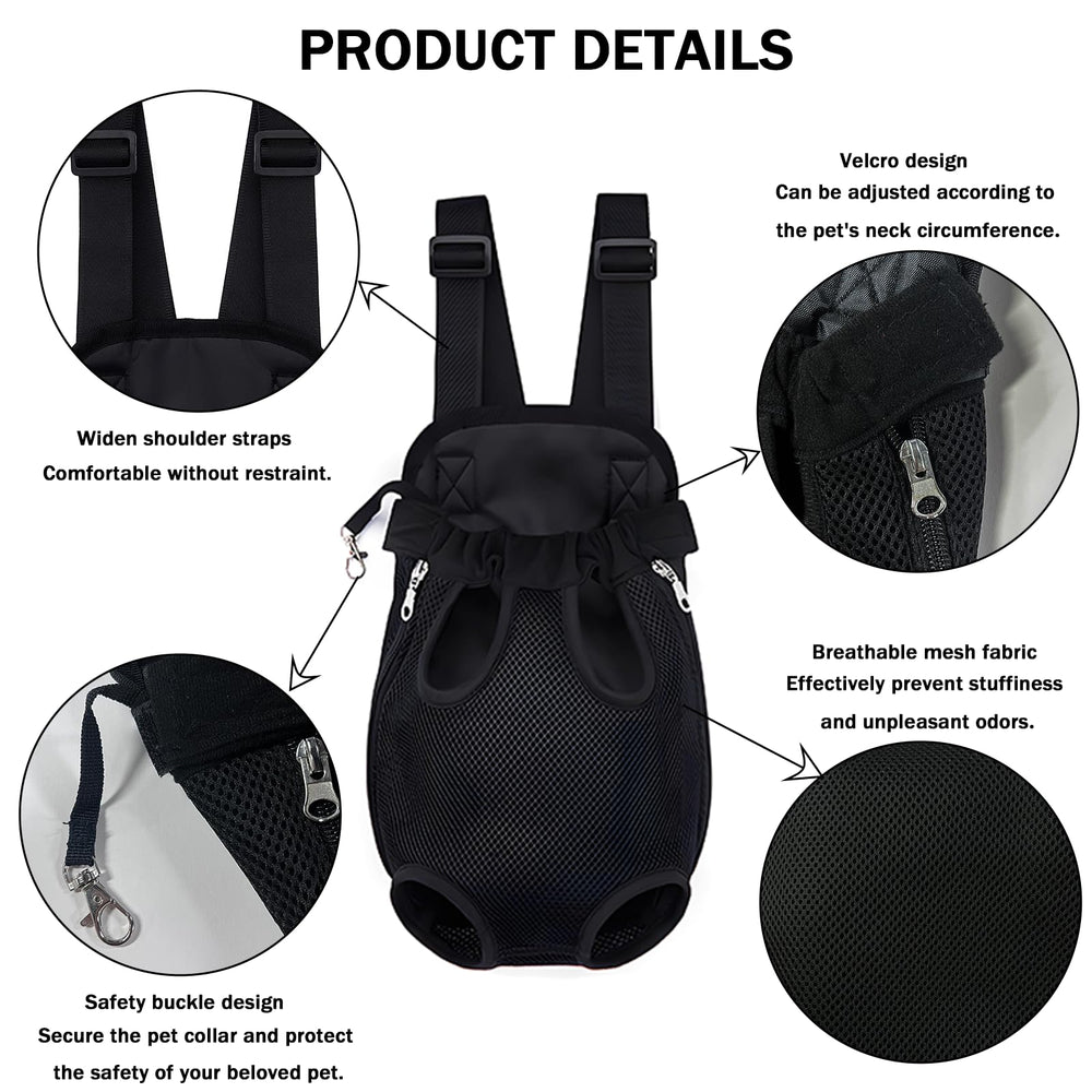 Yehenarn carrier features safety zippers and leg holes for comfortable use.