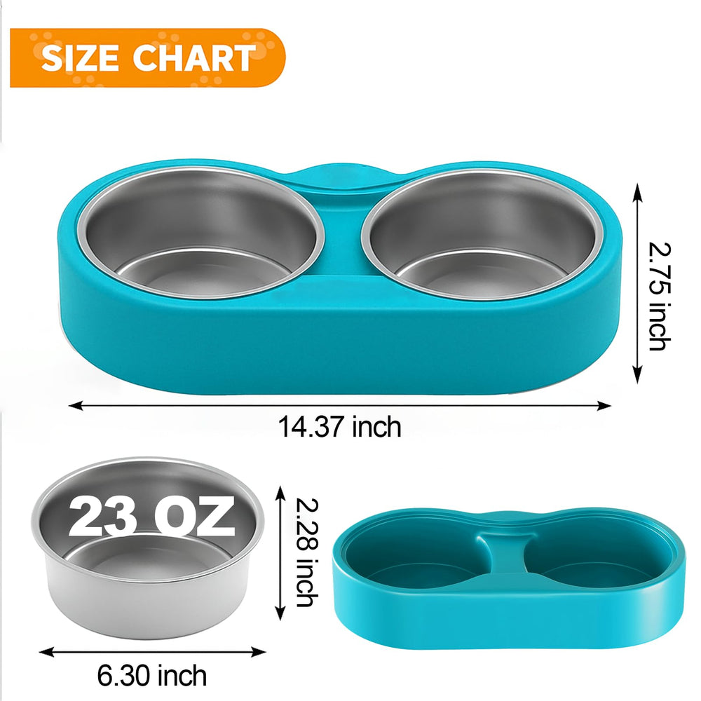YEOLEH pet heated bowl easy plug-in setup for fast hydration access.