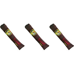 Yeowww! Catnip Cigar pack shows three toys for interactive play and enrichment