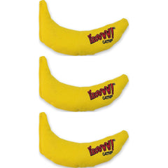 Yeowww! DuckyWorld Banana catnip leaf close-up highlights premium organic leaves for energetic play.