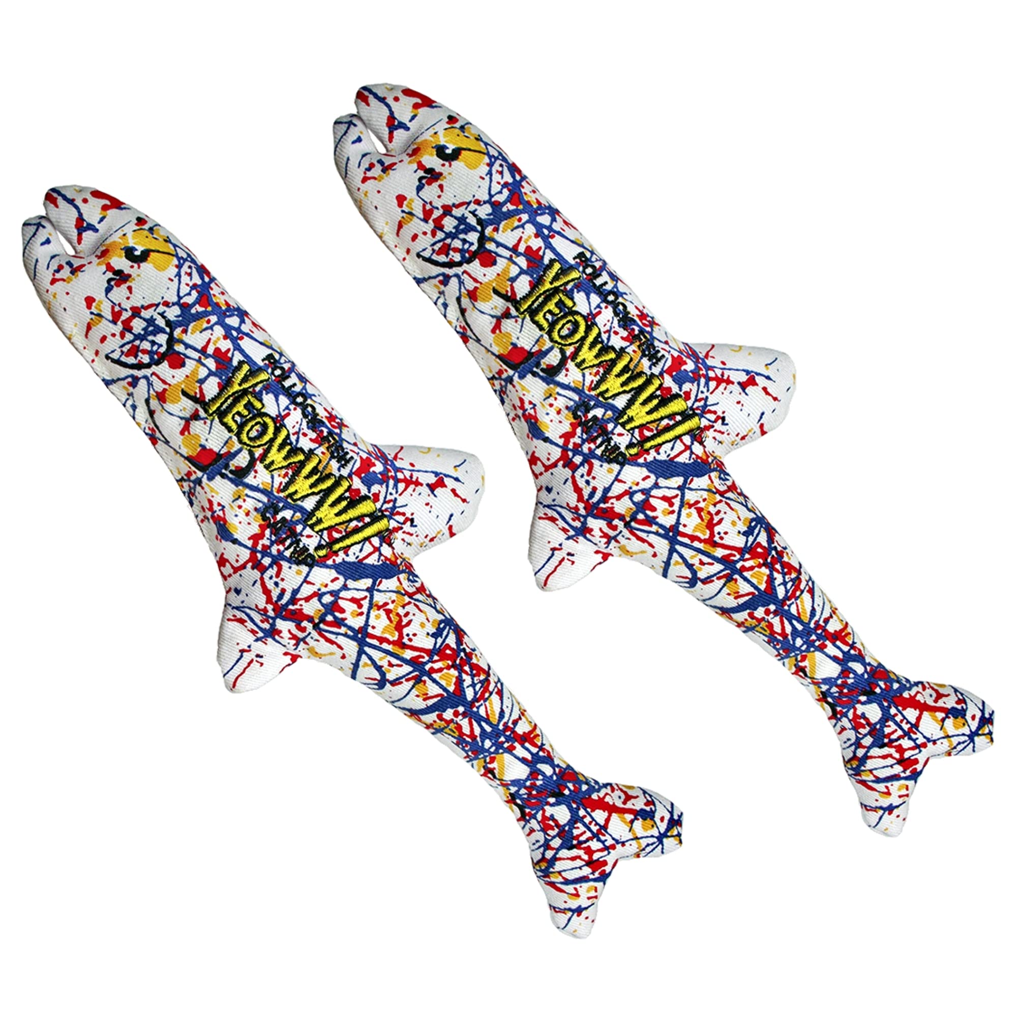 Yeowww Pollock Fish Pack toy 1 with catnip for active play and stimulation