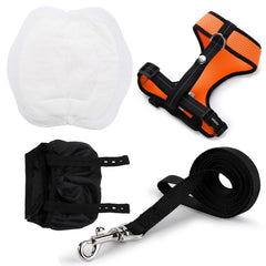 Yesito adjustable chicken harness with secure-fit-buckles for escape-proof backyard walks.