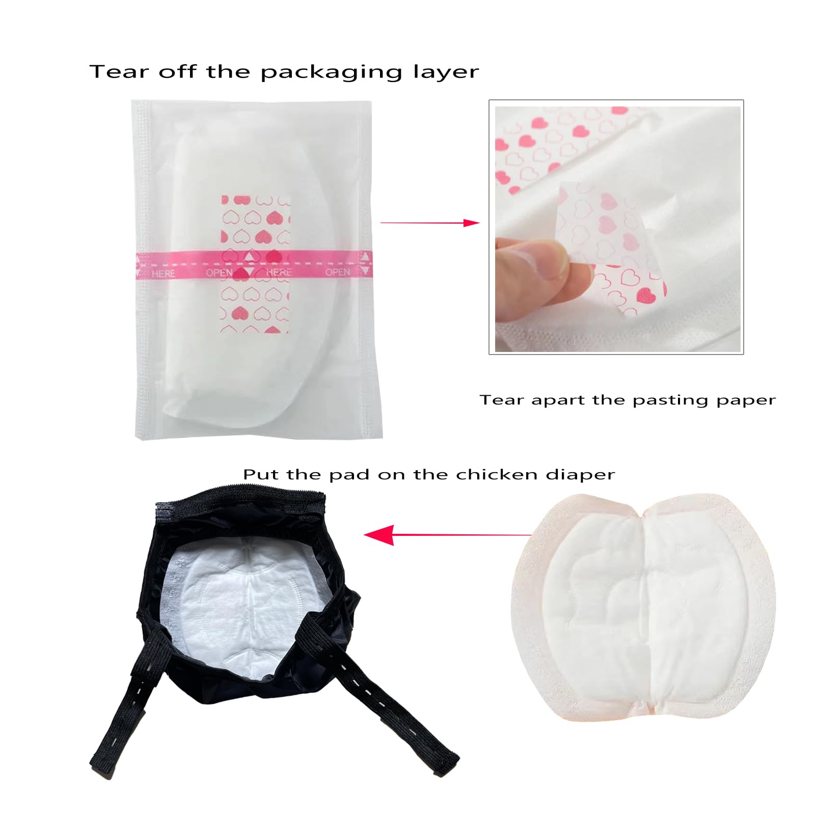 Yesito diaper pads secure-fit design helps quick changes for busy poultry owners