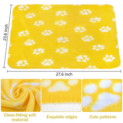 Yesland double-sided fluffy fleece blanket close-up emphasizing soft warmth for pets.