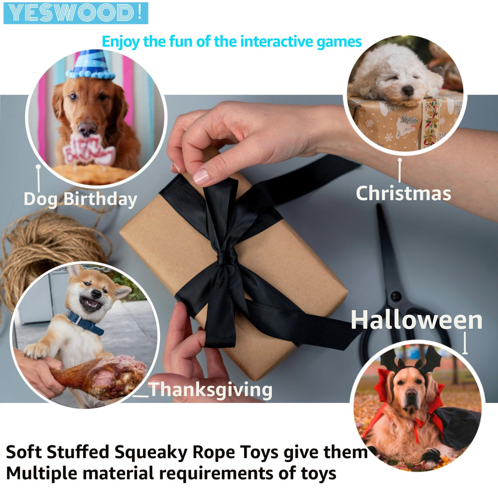 YESWOOD! dog toy makes a thoughtful gift for birthdays or holidays.