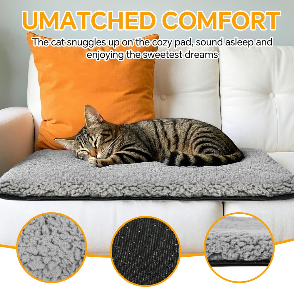 Yet Feng self-warming cat bed bottom non-slip, ensuring stable resting