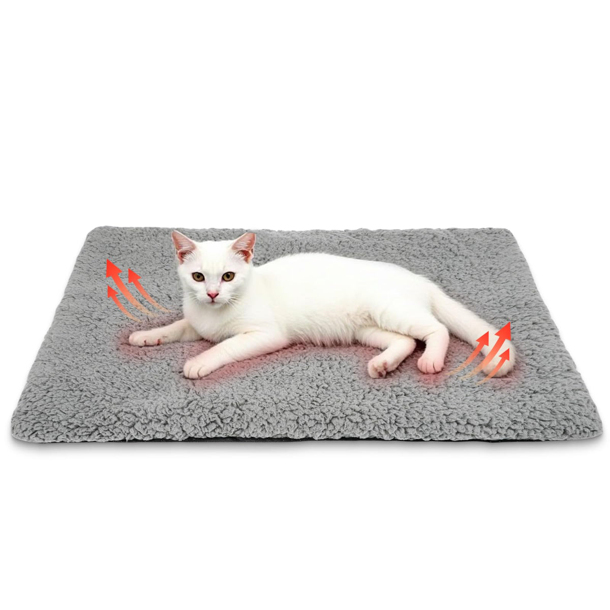 Yet Feng self-warming cat bed front view offering cozy warmth