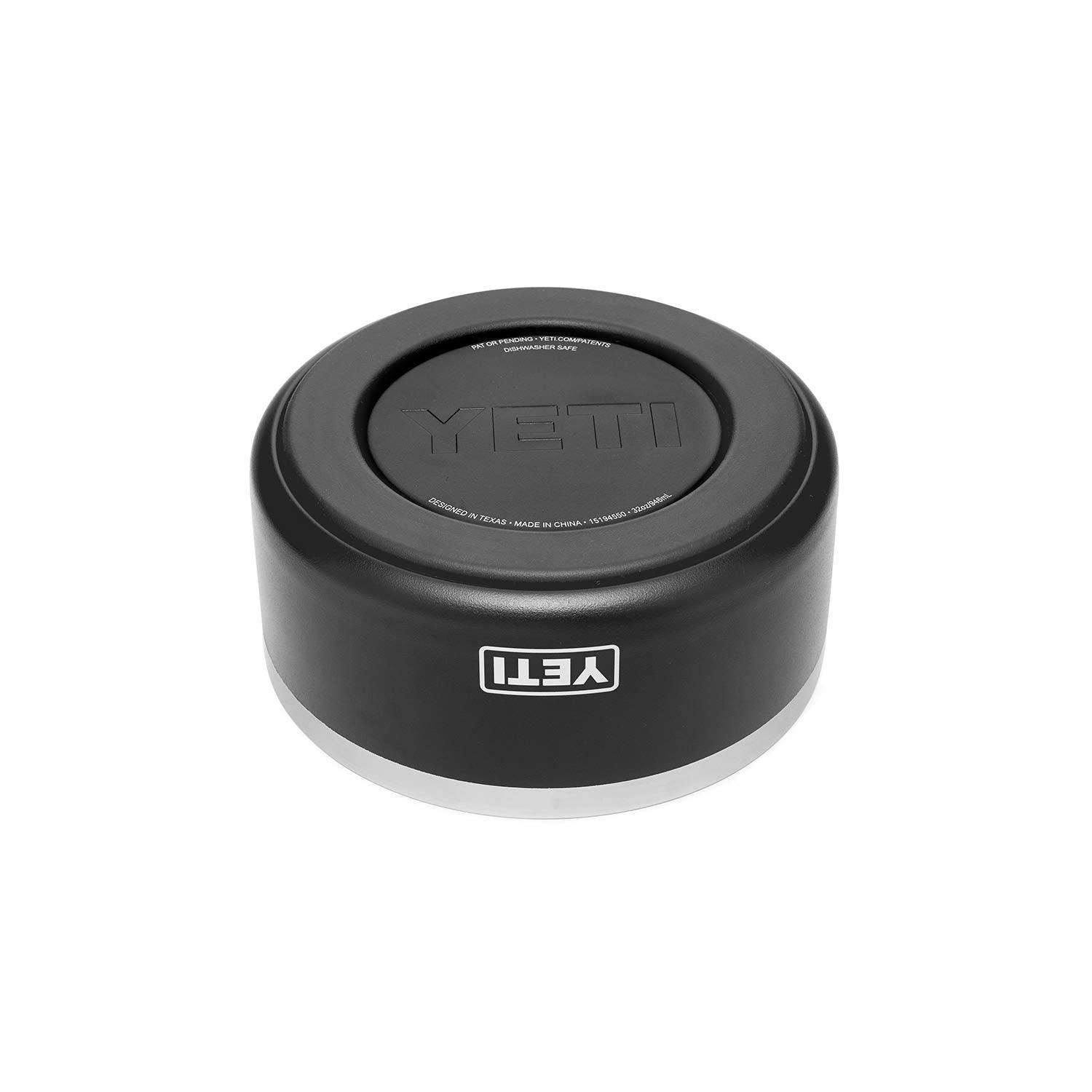 YETI Boomer 4 with Bearfoot non-slip ring keeps bowls steady
