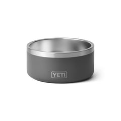YETI Boomer 4 dog bowl front view with non-slip base for stable feeding.