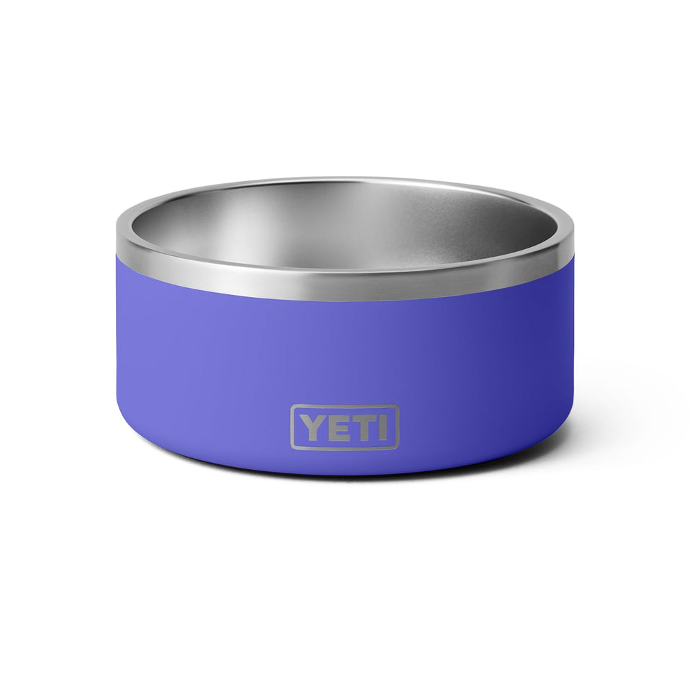 YETI Boomer 8 dog bowl in Ultramarine Violet; durable stainless steel for daily meals.