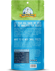 Yeti Dog Chew closeup shows creamy yak cheese texture and natural ingredients