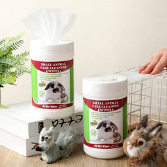 Yeyeplum cage wipes unscented option reduces irritants and keeps cage fresh.