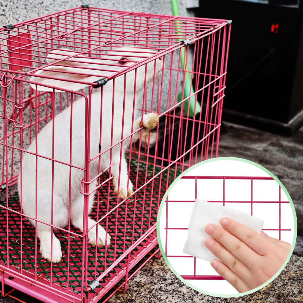 Yeyeplum cage wipes versatile-surfaces for cages, feeders, fabrics.