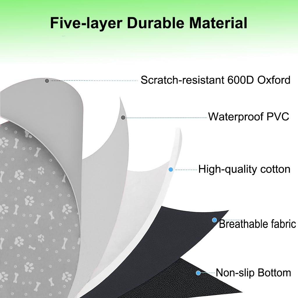 YEYUELINWEN bottom pad washable-stitching stands up to 50+ washes