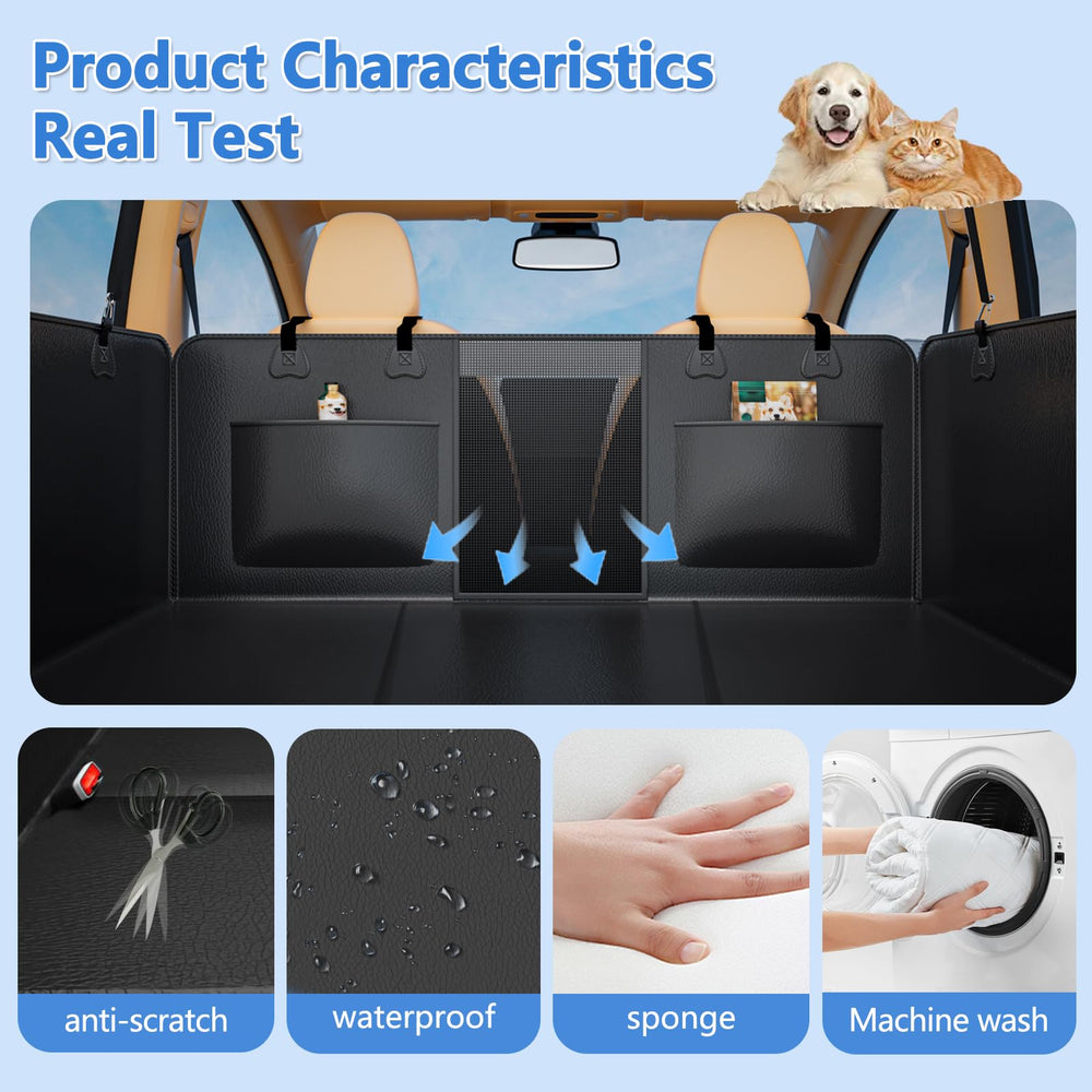 YFChangle 52-by-65 inch cover fits back seats for full protection from paws and spills.
