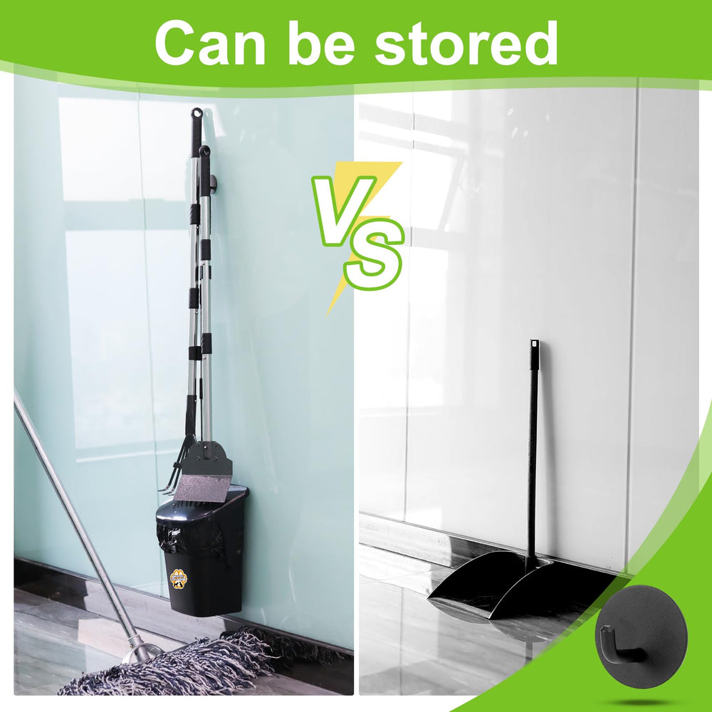 YGNNXRN pooper scooper wall hook enables tidy storage.