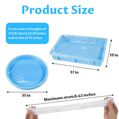 Liner Yhalyea, 30x20 pulgadas, ideal para conejos y cobayas