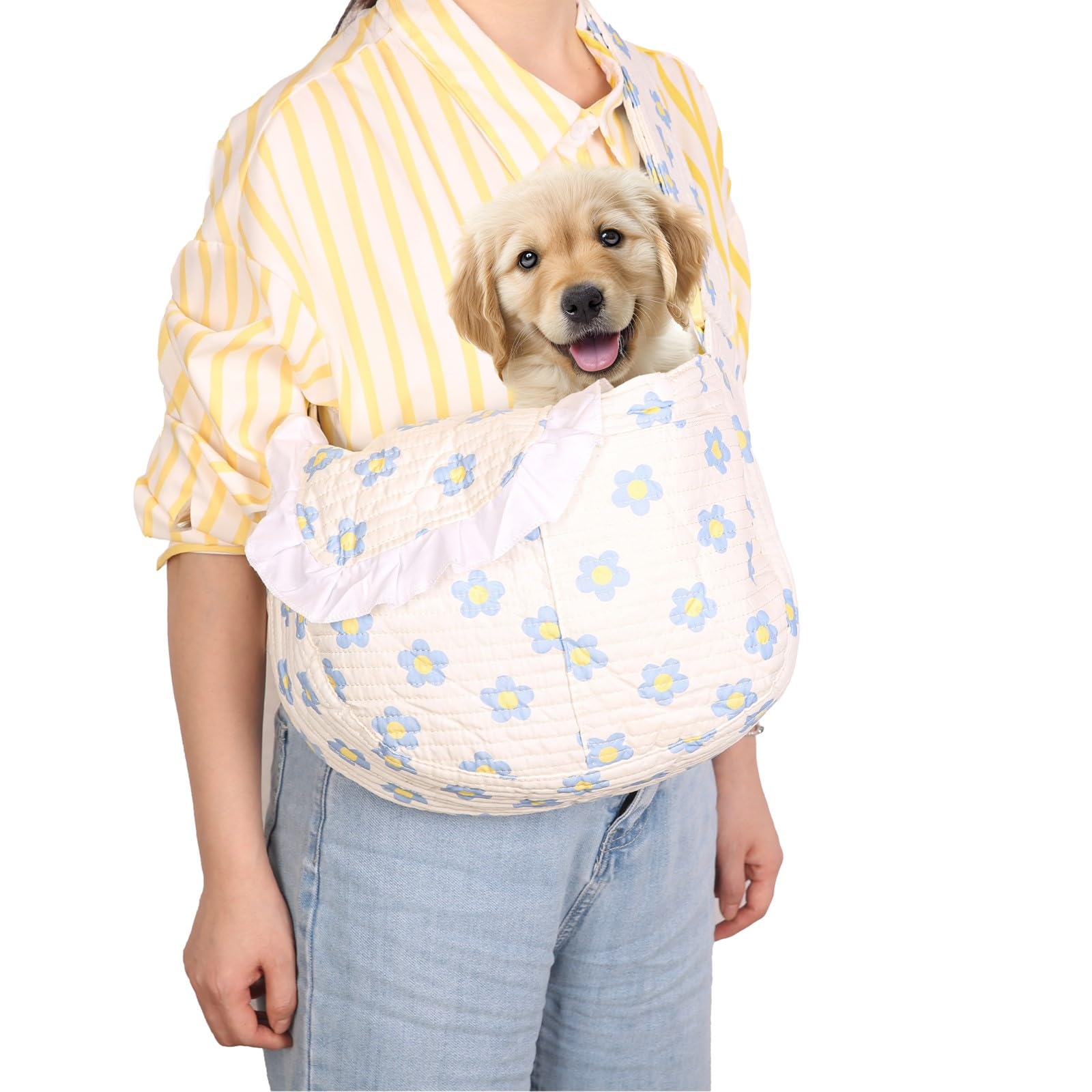 YHSHYZH dual-safety buckles keep pets secure during travel