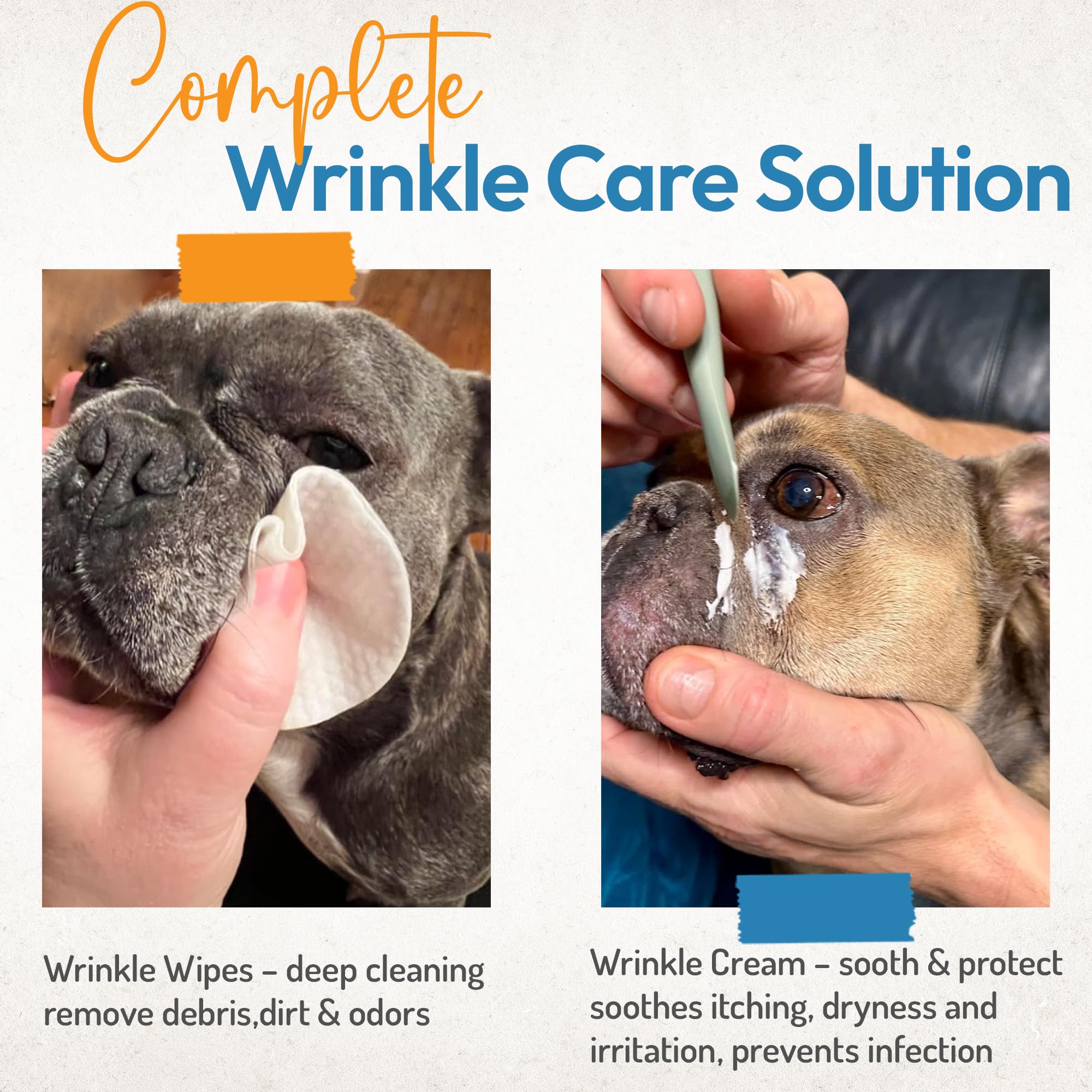 Yibesi Wrinkle Cream applicator image shows mess-free, targeted relief for skin folds.