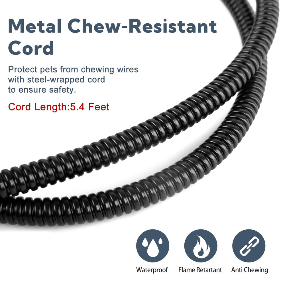 Yicostar chew-resistant cord detail to prevent chewing hazards