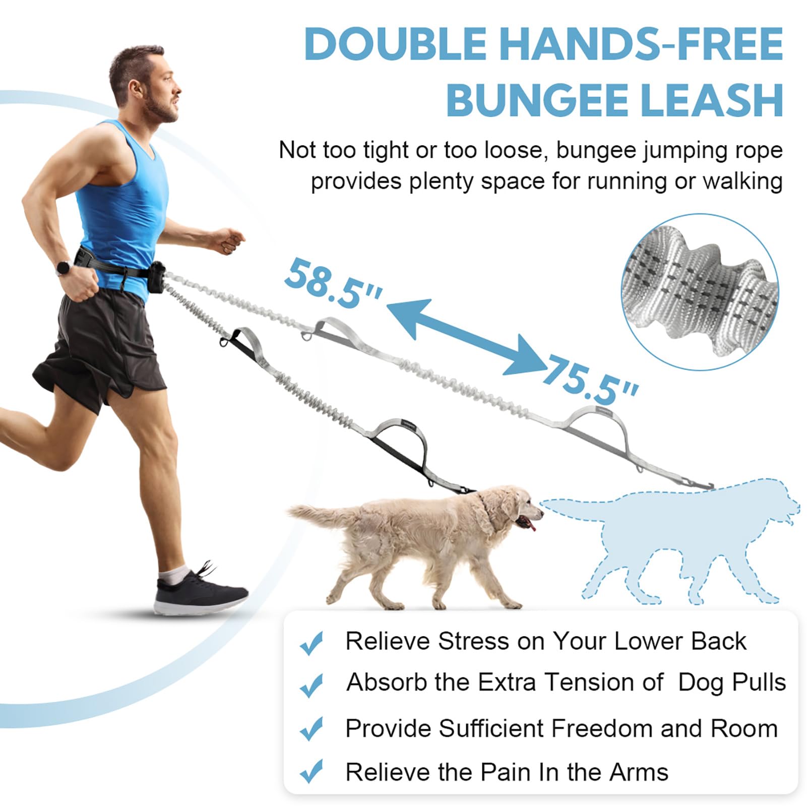 Yicostar walking bag pouch holds treats and small essentials during training